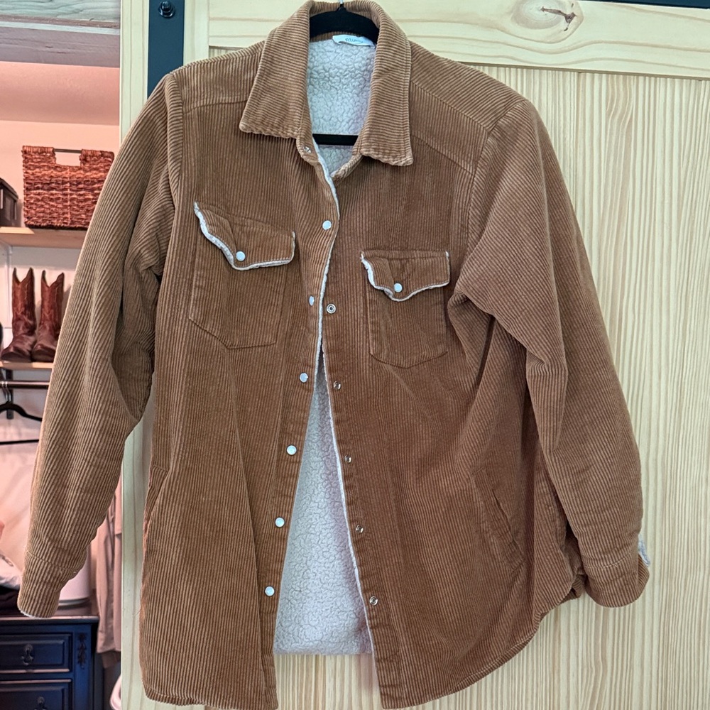 Women’s Brown Corduroy Jacket